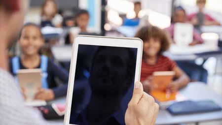 Tablet in der Schule